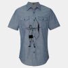 Men's Chambray Short Sleeve Shirt Thumbnail