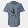 Men's Chambray Short Sleeve Shirt Thumbnail