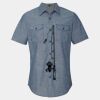 Men's Chambray Short Sleeve Shirt Thumbnail