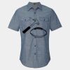 Men's Chambray Short Sleeve Shirt Thumbnail