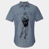 Men's Chambray Short Sleeve Shirt Thumbnail