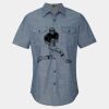 Men's Chambray Short Sleeve Shirt Thumbnail