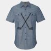 Men's Chambray Short Sleeve Shirt Thumbnail