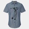 Men's Chambray Short Sleeve Shirt Thumbnail