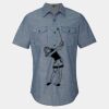 Men's Chambray Short Sleeve Shirt Thumbnail