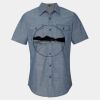Men's Chambray Short Sleeve Shirt Thumbnail