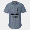 Men's Chambray Short Sleeve Shirt Thumbnail