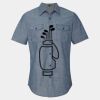 Men's Chambray Short Sleeve Shirt Thumbnail