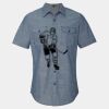 Men's Chambray Short Sleeve Shirt Thumbnail