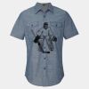 Men's Chambray Short Sleeve Shirt Thumbnail