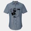 Men's Chambray Short Sleeve Shirt Thumbnail