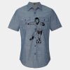 Men's Chambray Short Sleeve Shirt Thumbnail