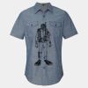 Men's Chambray Short Sleeve Shirt Thumbnail