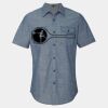 Men's Chambray Short Sleeve Shirt Thumbnail