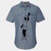 Men's Chambray Short Sleeve Shirt Thumbnail