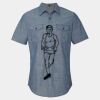 Men's Chambray Short Sleeve Shirt Thumbnail