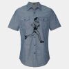 Men's Chambray Short Sleeve Shirt Thumbnail