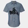Men's Chambray Short Sleeve Shirt Thumbnail