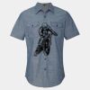 Men's Chambray Short Sleeve Shirt Thumbnail