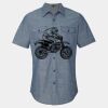 Men's Chambray Short Sleeve Shirt Thumbnail