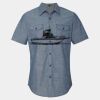 Men's Chambray Short Sleeve Shirt Thumbnail