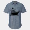 Men's Chambray Short Sleeve Shirt Thumbnail