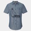 Men's Chambray Short Sleeve Shirt Thumbnail