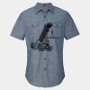 Men's Chambray Short Sleeve Shirt Thumbnail