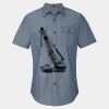 Men's Chambray Short Sleeve Shirt Thumbnail
