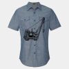 Men's Chambray Short Sleeve Shirt Thumbnail