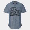 Men's Chambray Short Sleeve Shirt Thumbnail
