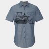 Men's Chambray Short Sleeve Shirt Thumbnail