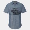 Men's Chambray Short Sleeve Shirt Thumbnail