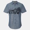 Men's Chambray Short Sleeve Shirt Thumbnail