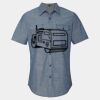 Men's Chambray Short Sleeve Shirt Thumbnail