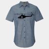 Men's Chambray Short Sleeve Shirt Thumbnail
