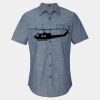 Men's Chambray Short Sleeve Shirt Thumbnail