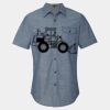 Men's Chambray Short Sleeve Shirt Thumbnail