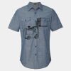 Men's Chambray Short Sleeve Shirt Thumbnail