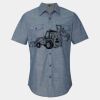 Men's Chambray Short Sleeve Shirt Thumbnail