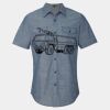 Men's Chambray Short Sleeve Shirt Thumbnail