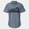 Men's Chambray Short Sleeve Shirt Thumbnail