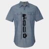 Men's Chambray Short Sleeve Shirt Thumbnail