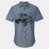 Men's Chambray Short Sleeve Shirt Thumbnail