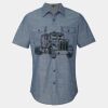 Men's Chambray Short Sleeve Shirt Thumbnail