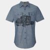 Men's Chambray Short Sleeve Shirt Thumbnail