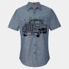 Men's Chambray Short Sleeve Shirt Thumbnail