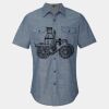Men's Chambray Short Sleeve Shirt Thumbnail