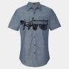Men's Chambray Short Sleeve Shirt Thumbnail