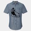 Men's Chambray Short Sleeve Shirt Thumbnail